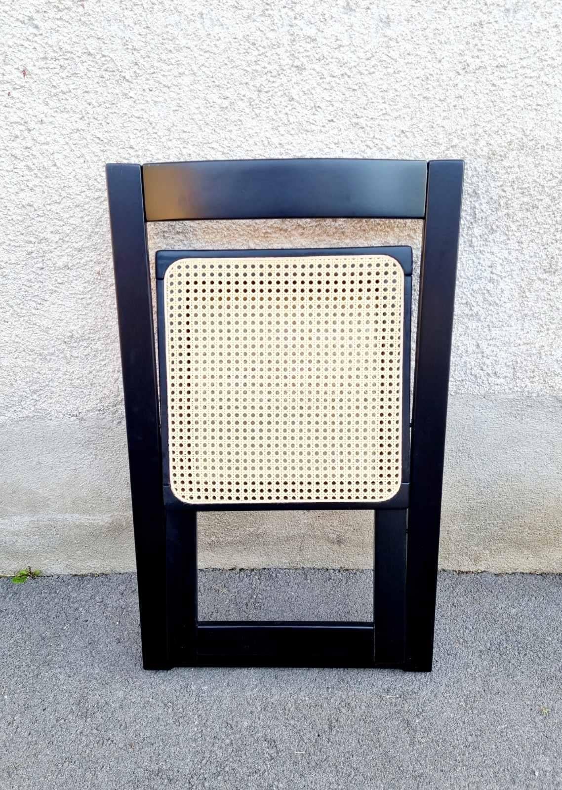 Silla plegable italiana de Aldo Jacober y Pierangela Daniello para Bazzani, Italia Madera en venta