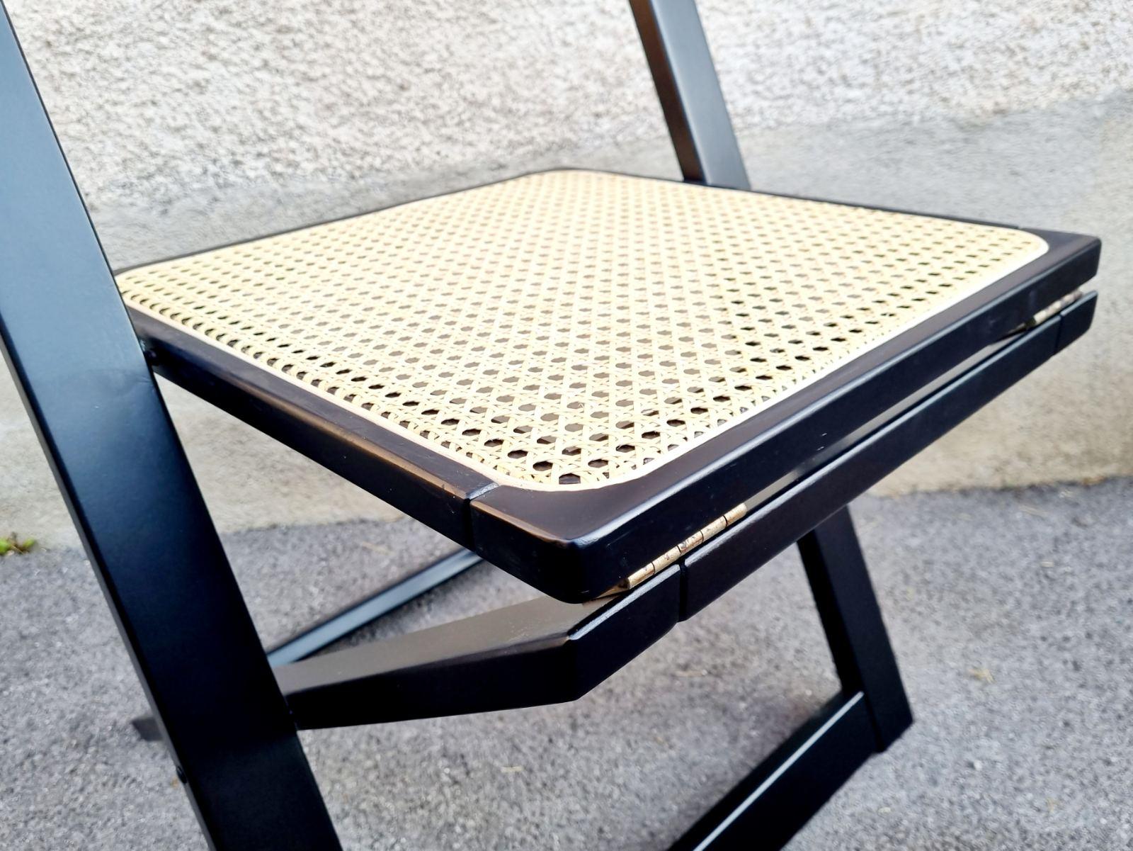 Silla plegable italiana de Aldo Jacober y Pierangela Daniello para Bazzani, Italia en venta 1
