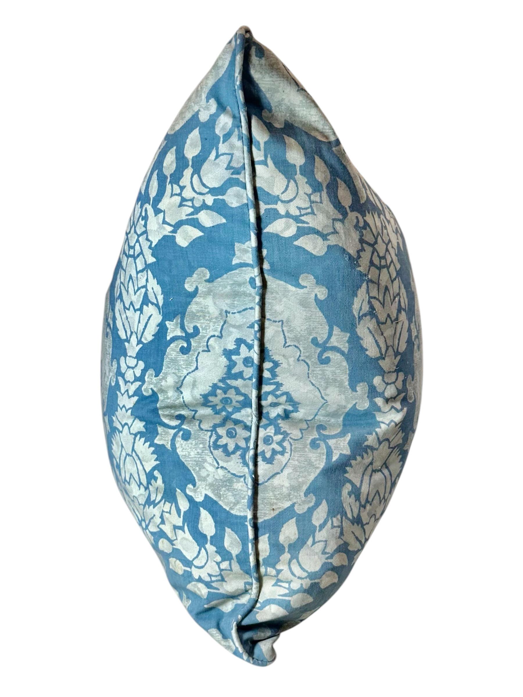 Mid-20th Century Italian Fortuny Pillow