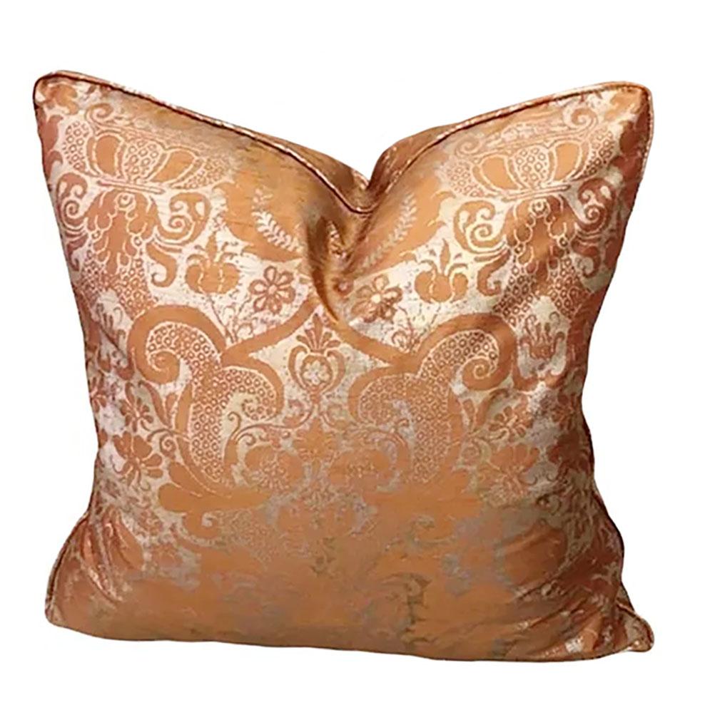 Contemporary Italian Fortuny Pillows