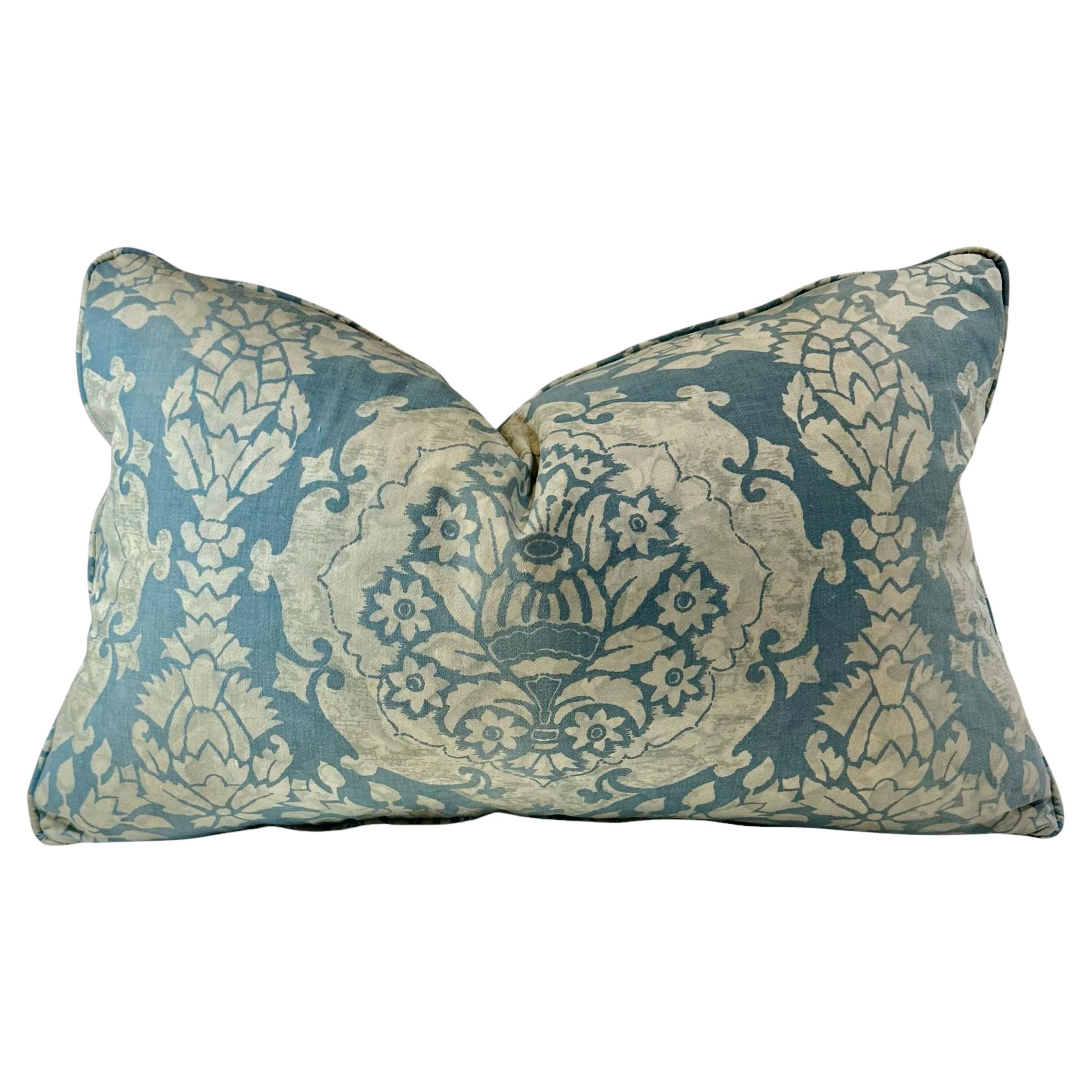 Italienisches Fortuny Vintage-Kissen