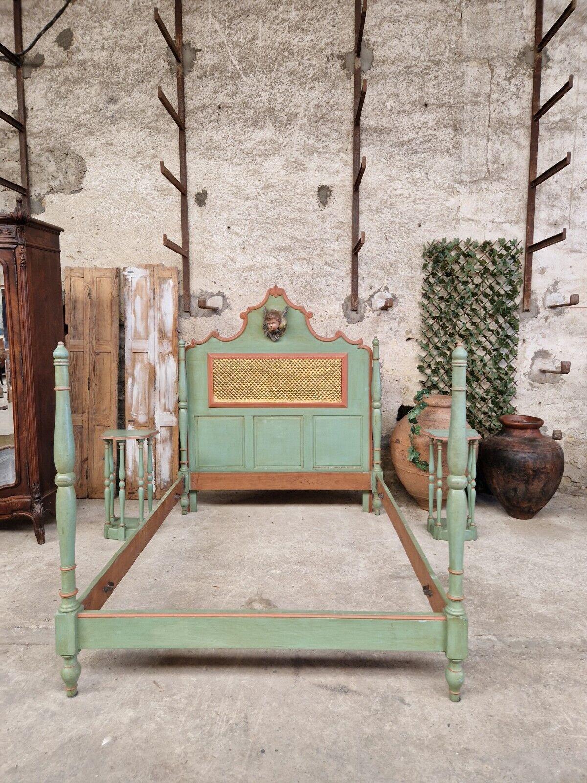Italian Four Poster Bed 19th Century 1