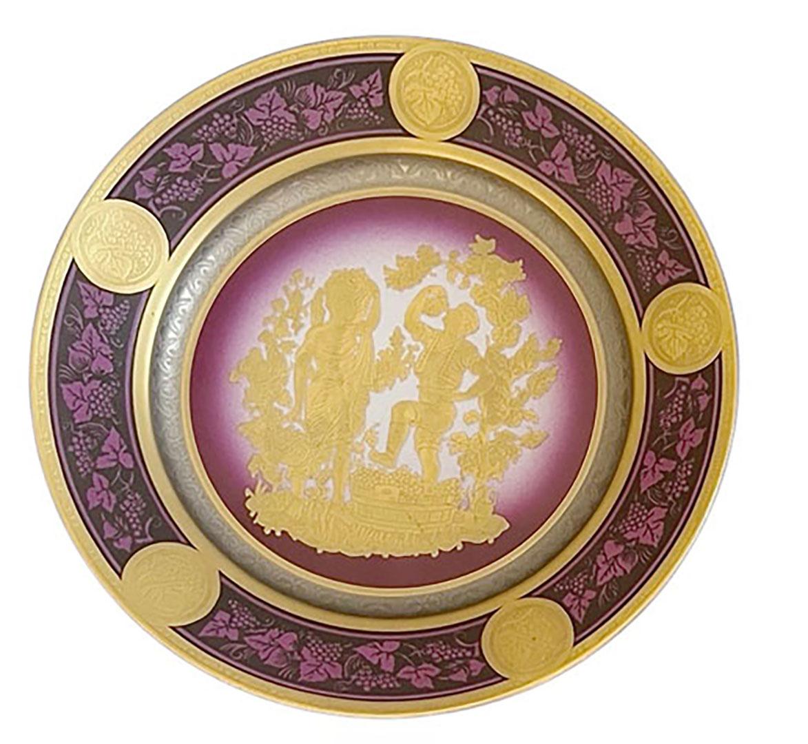 Platos Italianos Four Seasons by Longo Set de Cuatro en Bueno estado para la venta en Dallas, TX
