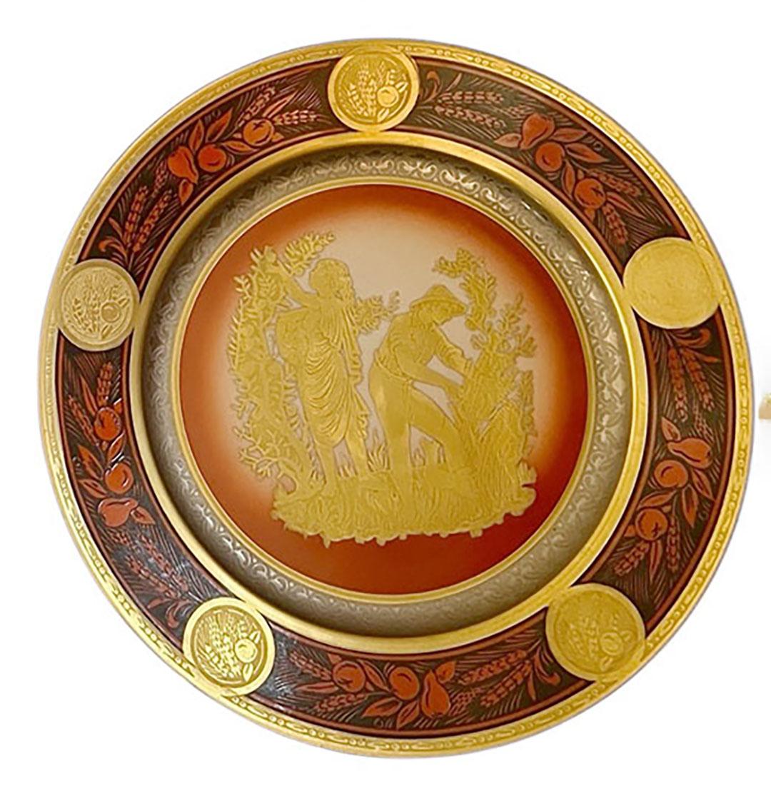 Platos Italianos Four Seasons by Longo Set de Cuatro en venta 2