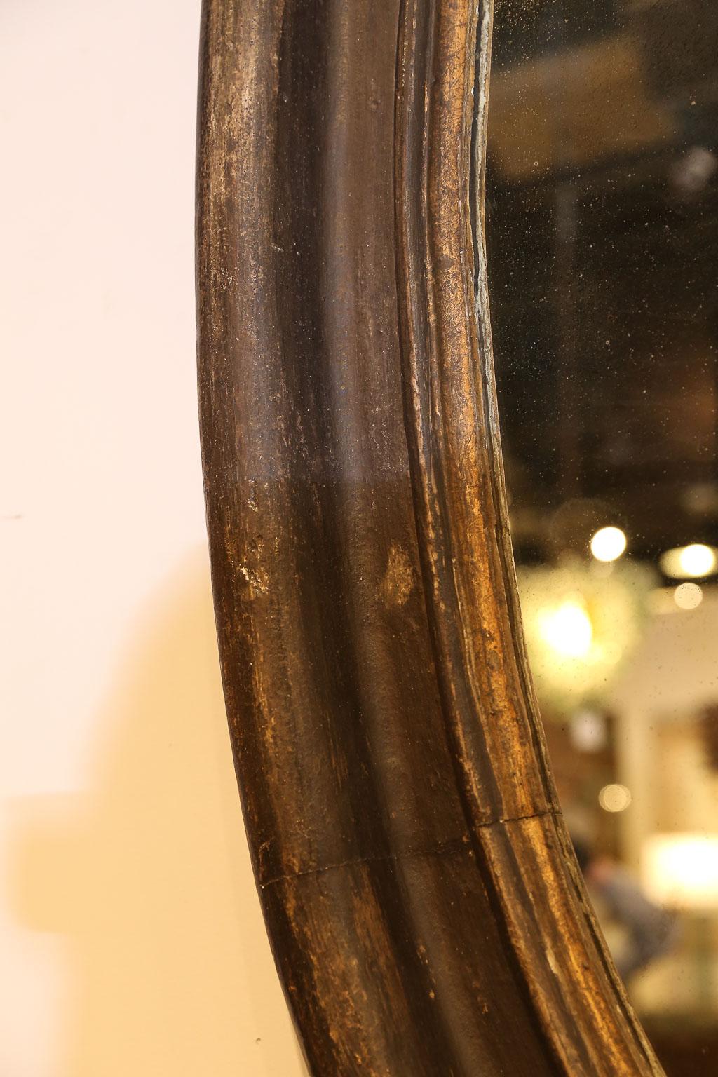 18th Century Italian Frame circa 1790 with New Antiqued Mirror