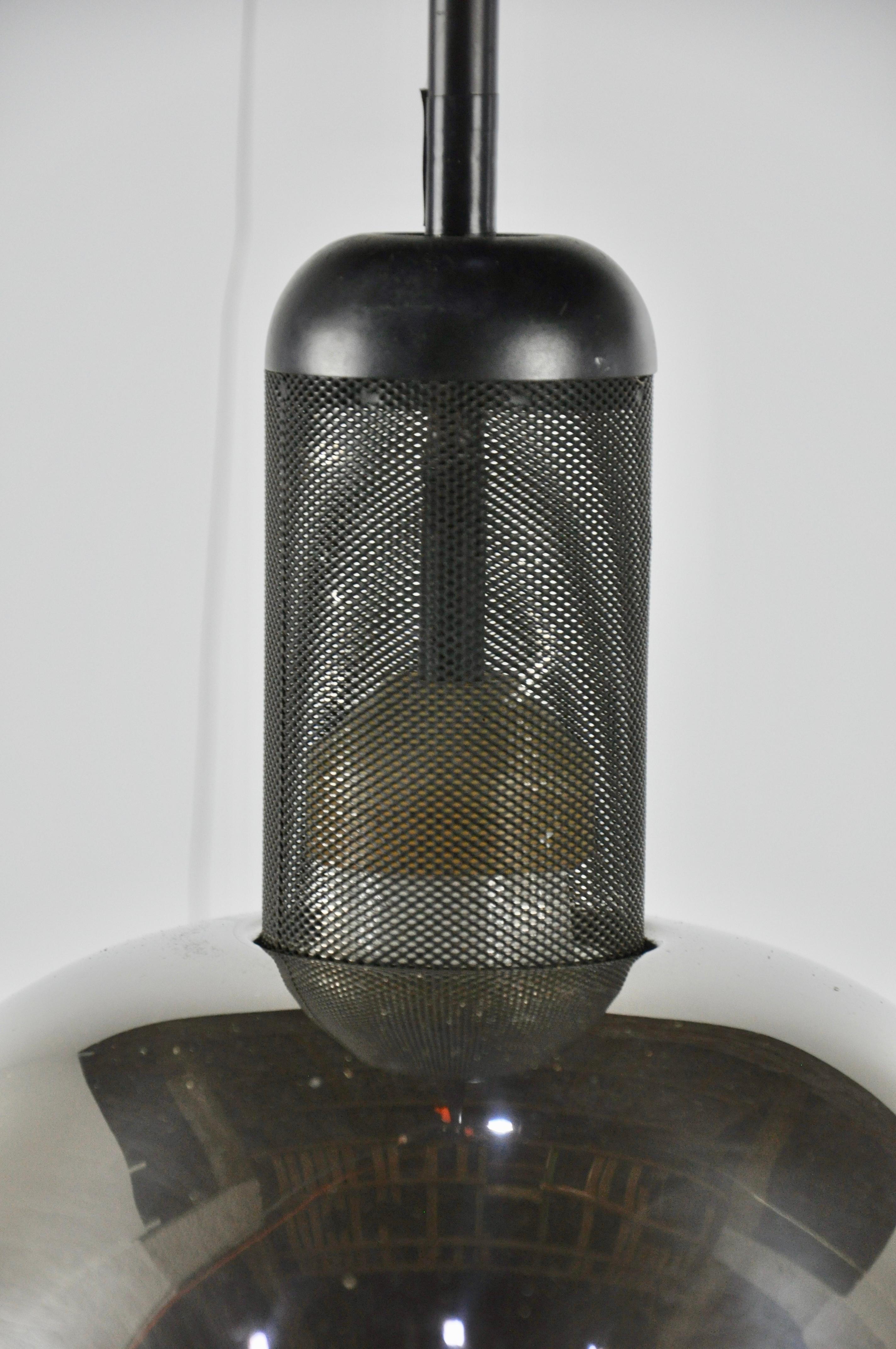 Mid-Century Modern Italian Frisbi 850 Pendant Lamp by Achille Castiglioni for Flos, 1970s For Sale