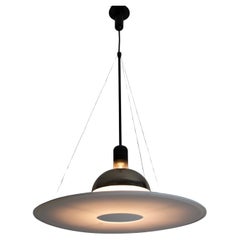 Lampe suspendue italienne Frisbi 850 par Achille Castiglioni pour Flos, 1970