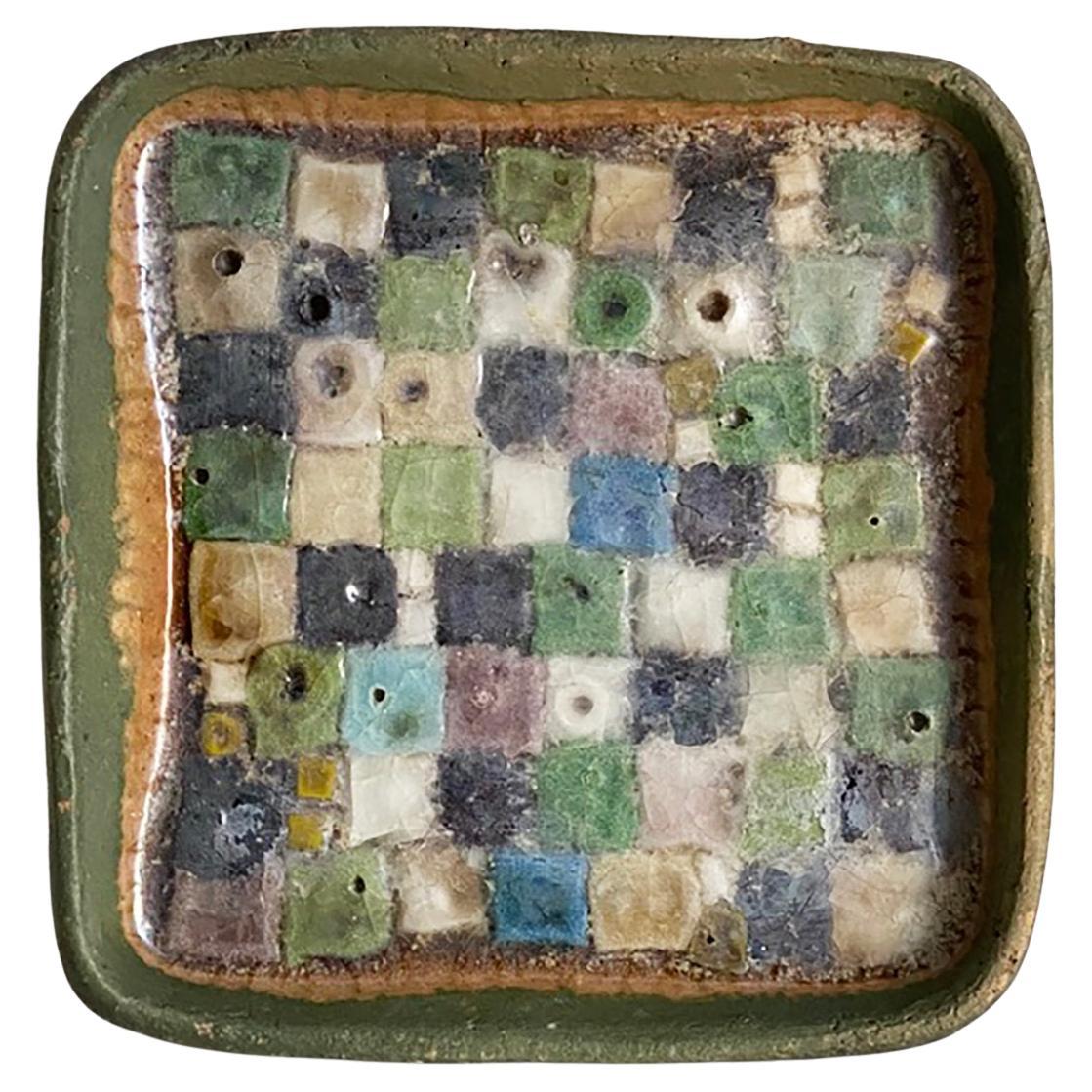 Italian Fritte Tray or Vide Poche by Aldo Londi for Bitossi