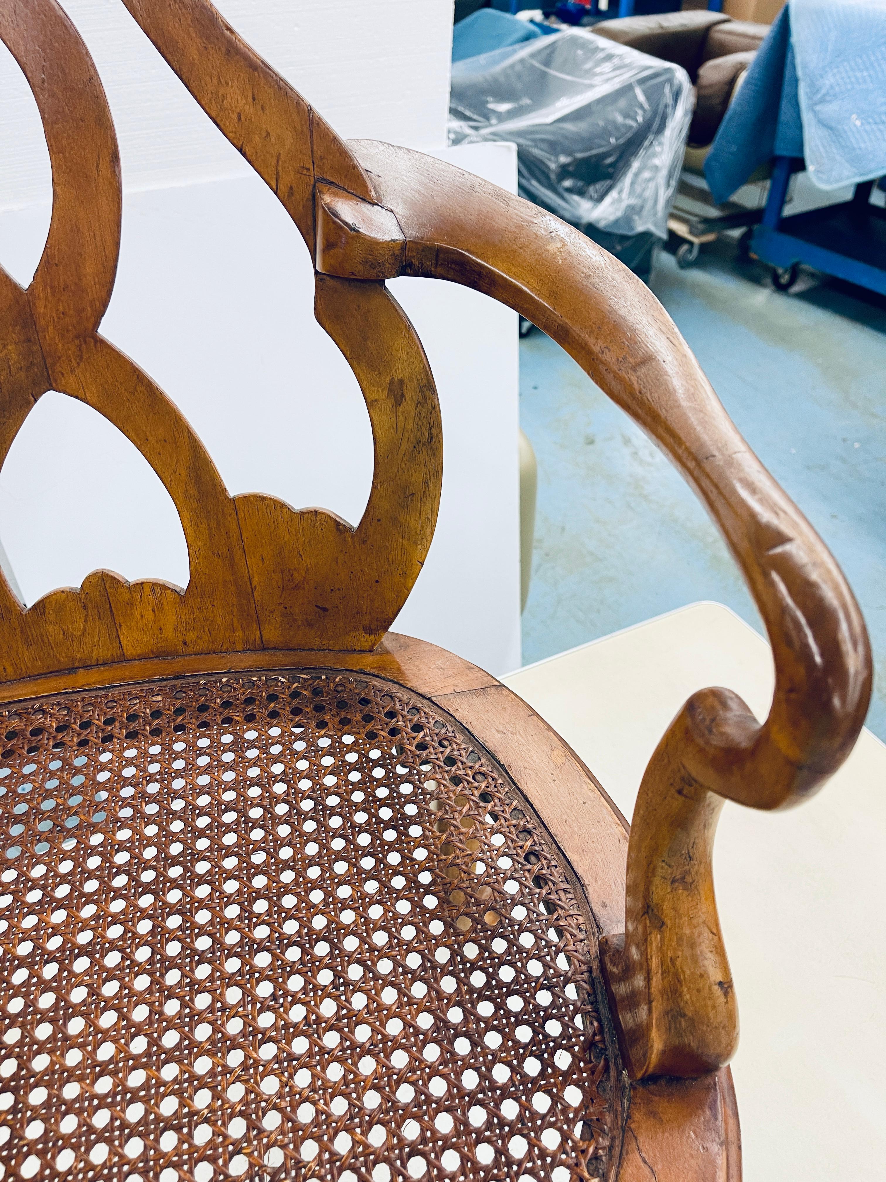 Italian Fruitwood Venetian Style Chair 29