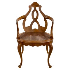 Italian Fruitwood Venetian Style Chair