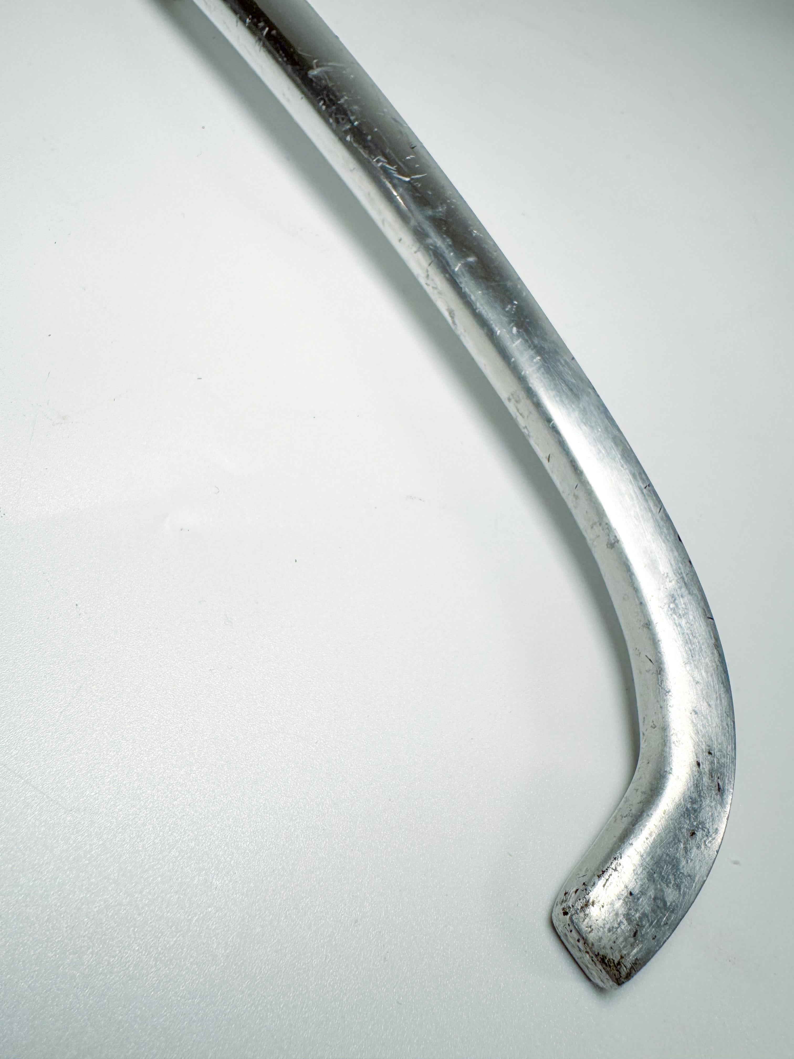 Set di 5 utensili da fuoco cromati 