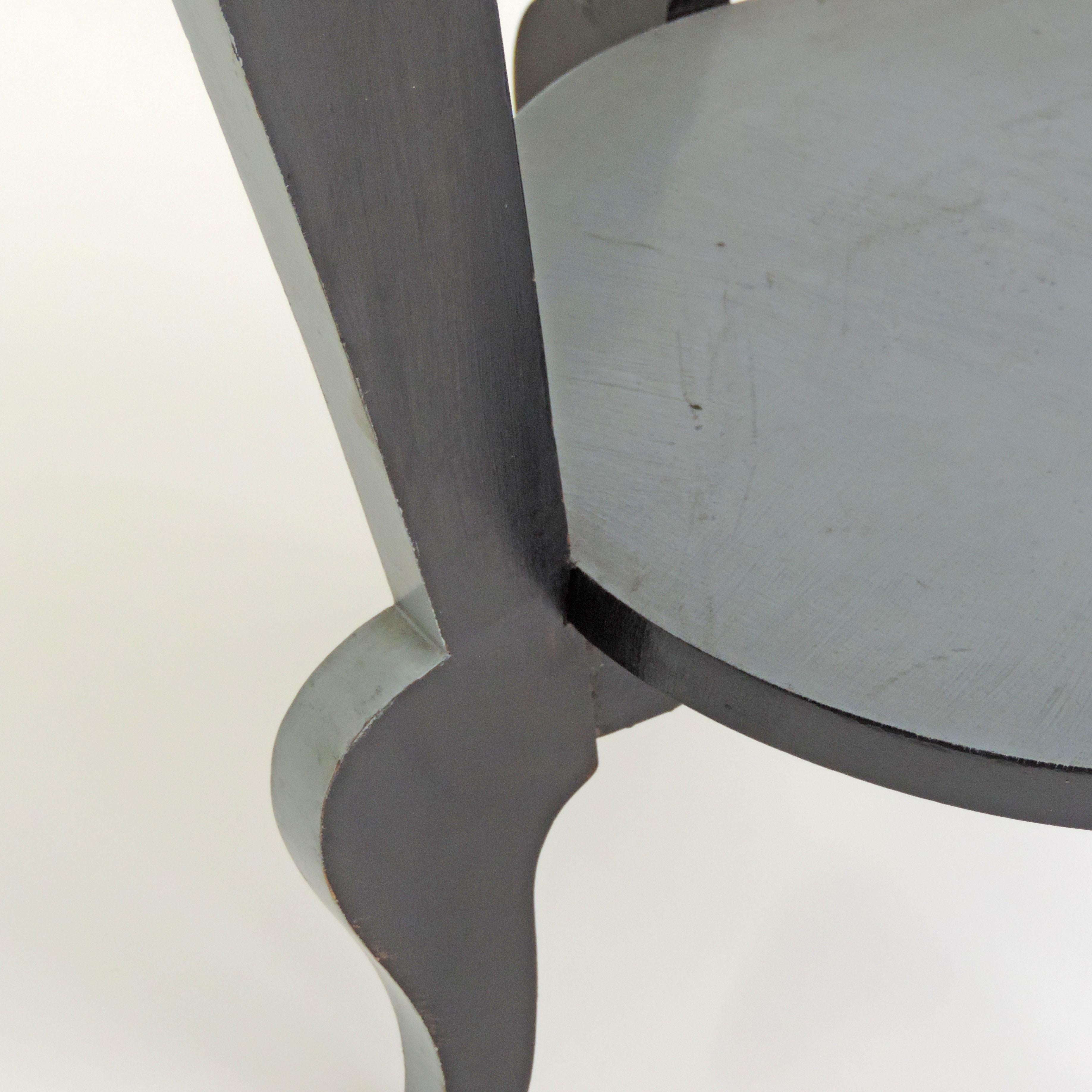 Painted Italian 20th Century FUTURISMO Centre Table For Sale