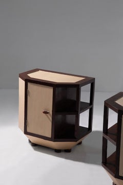 Italian Futurist Bedside Tables