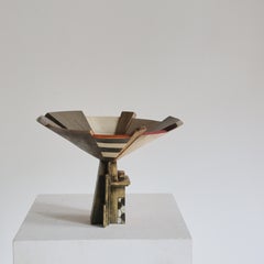 Escultura Centro de Mesa Futurista Italiana