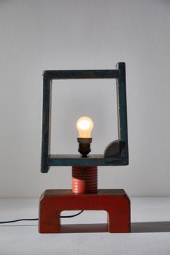 Italienische futuristische Tischlampe