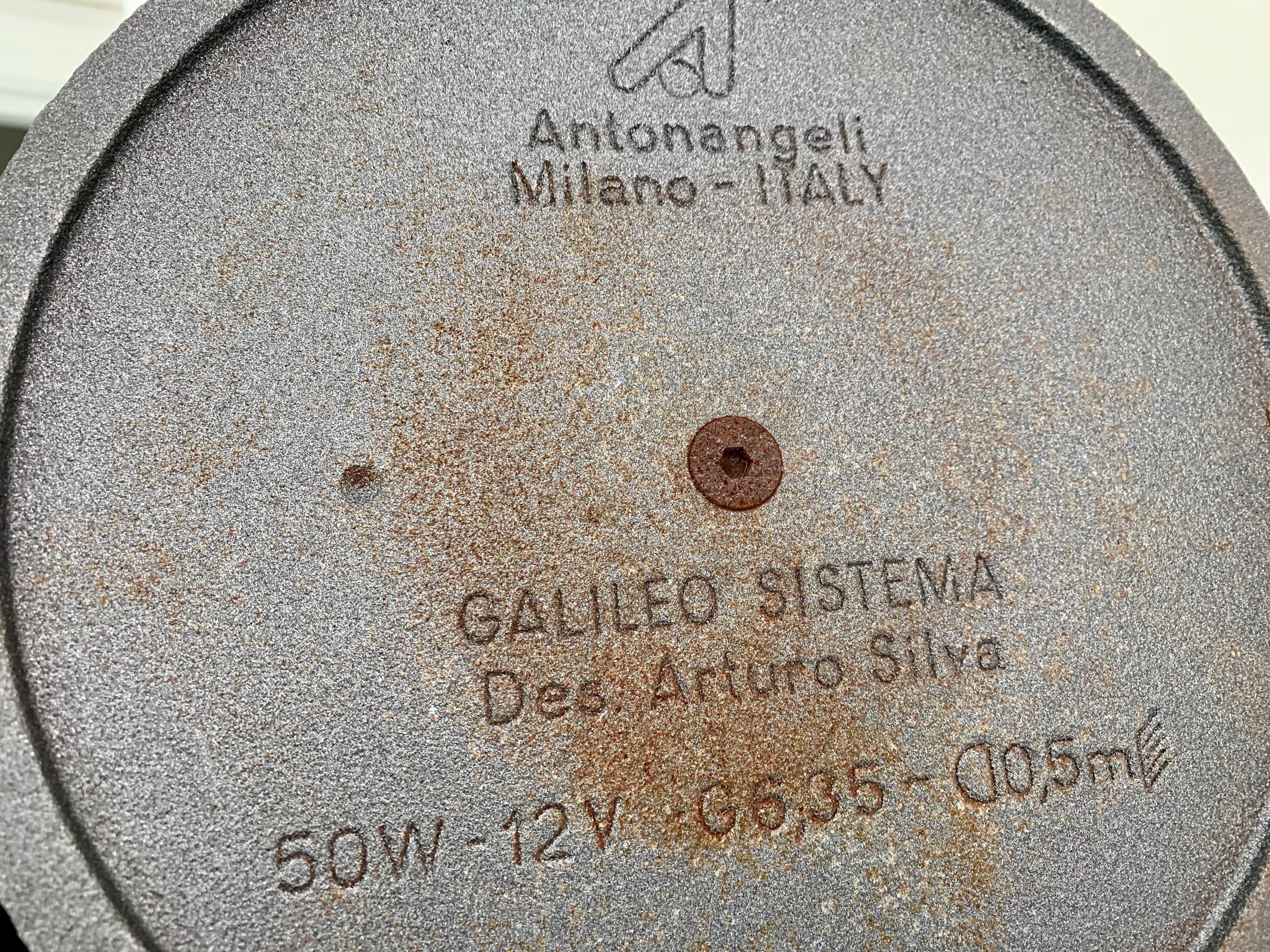 Italian Galileo Sistema Lamp by Arturo Silva for Antonangeli, Milan, 1980s For Sale 4