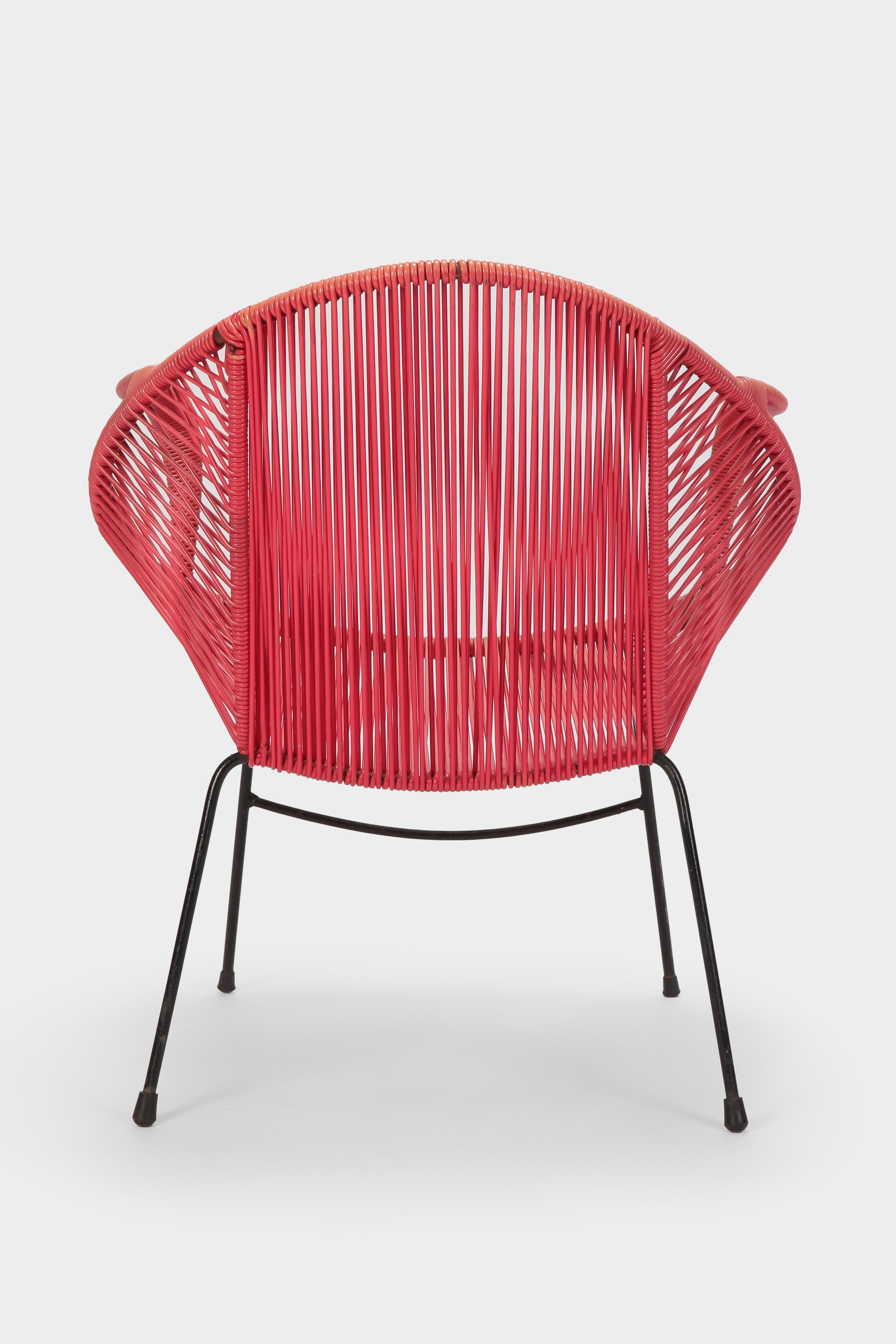 Mid-20th Century Italian Garden Lounge Chair, 1950s