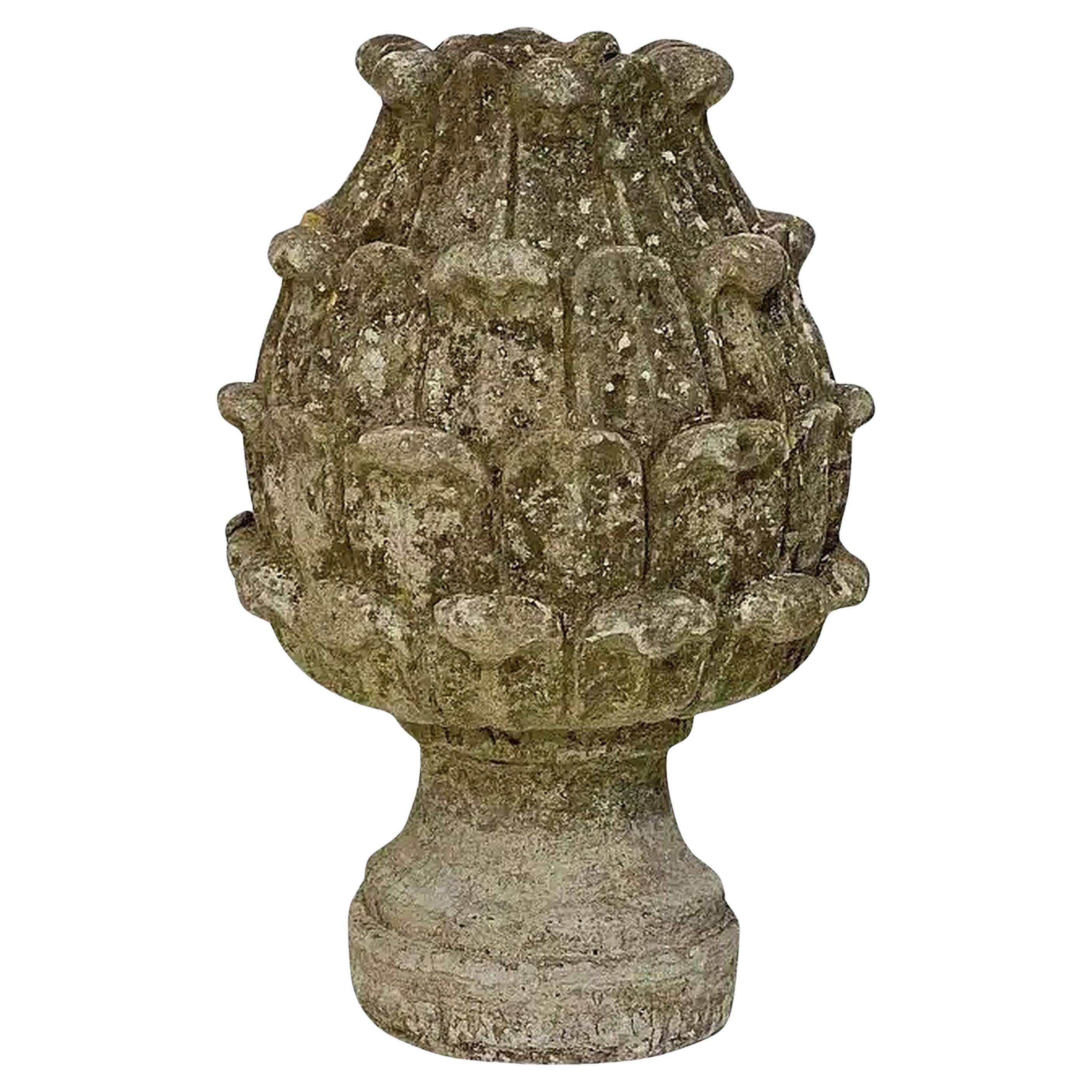 Italian Garden Stone Statuary Artichoke