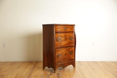 Italian, Genoa, LXIV Period Walnut 1-Door 2-Drawer Commode, 1st half 18th cen.