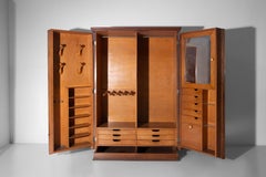 Italian gentleman's wardrobe, Vintage elegance and cabinet making craftsmanship