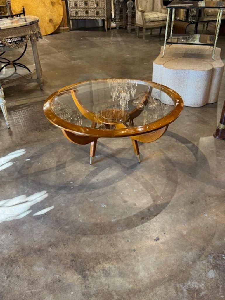 Table basse italienne de style Geo Ponti en vente 1