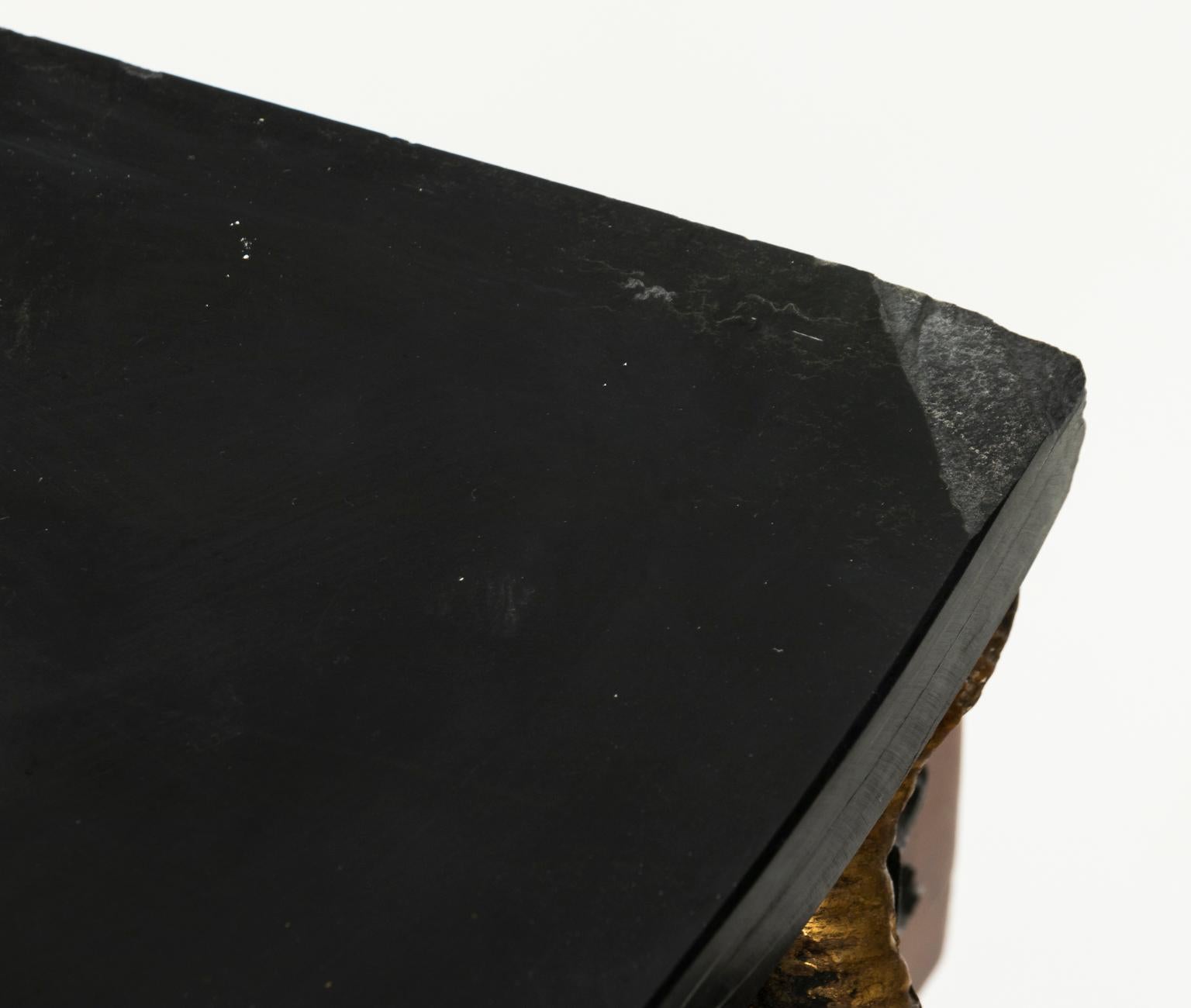 Table console dorée italienne 6
