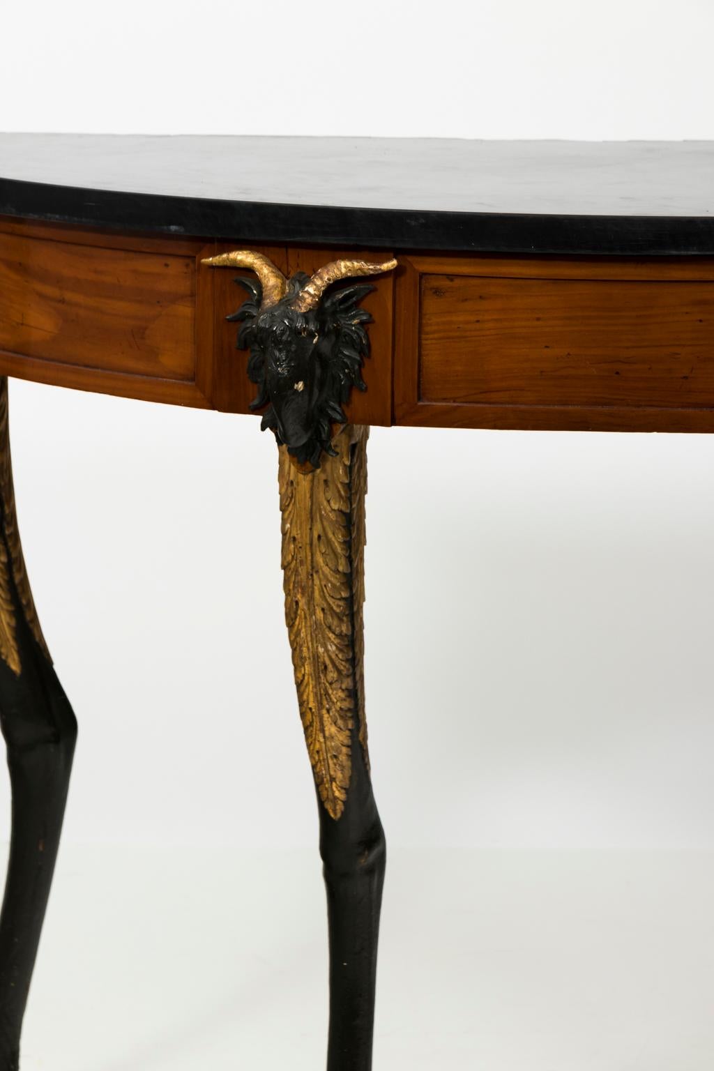 18th Century Italian Gilded Console Table