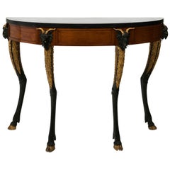Italian Gilded Console Table