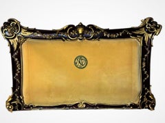 Italian Gilt Bed in Period Red Walnut