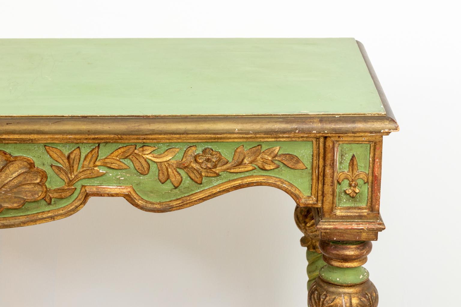 Italian Gilt Console For Sale 3