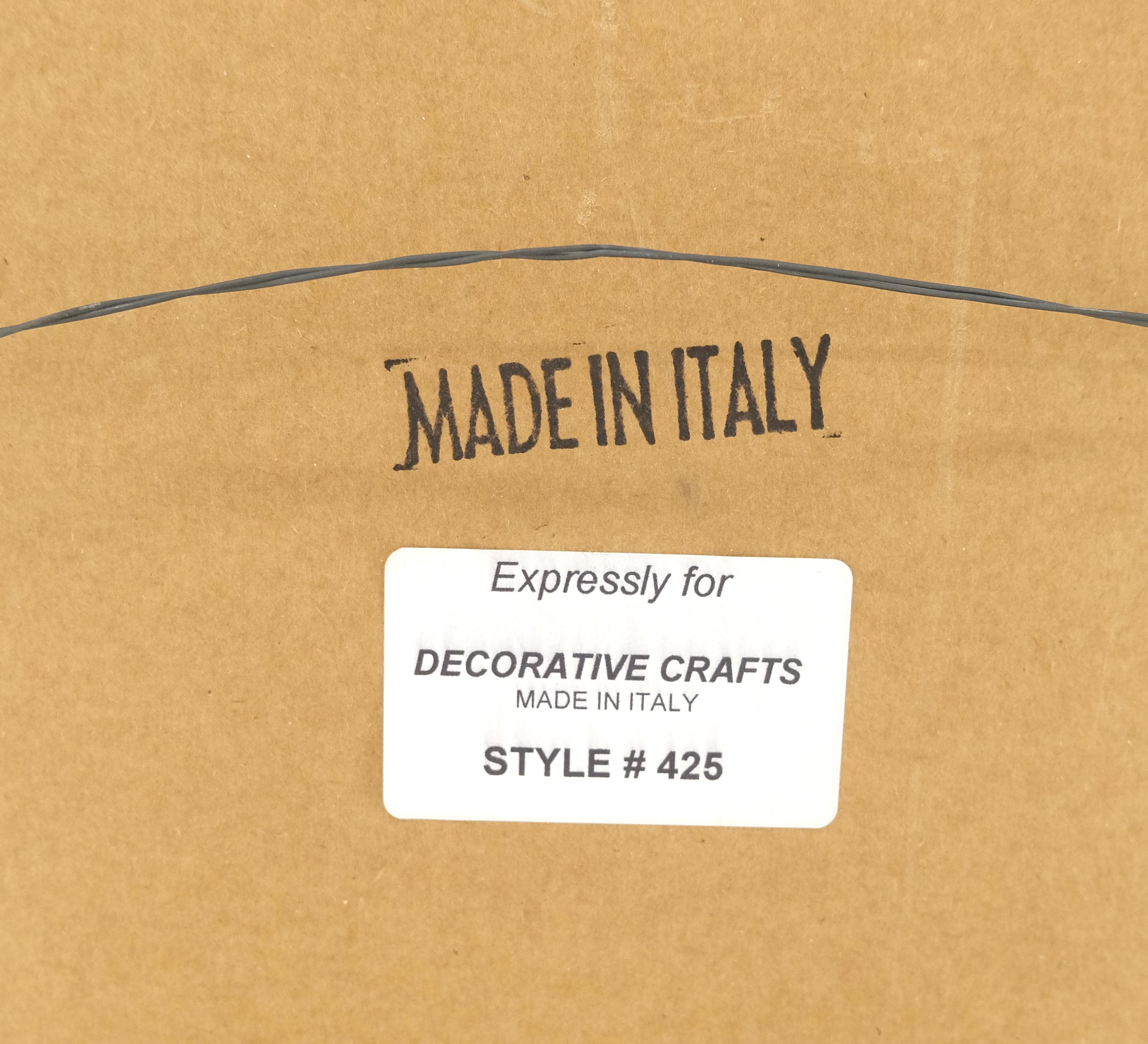 Italian Gilt Gesso Fine Gold Wall Mirror 53x38 Rectangle MINT! in vendita 8