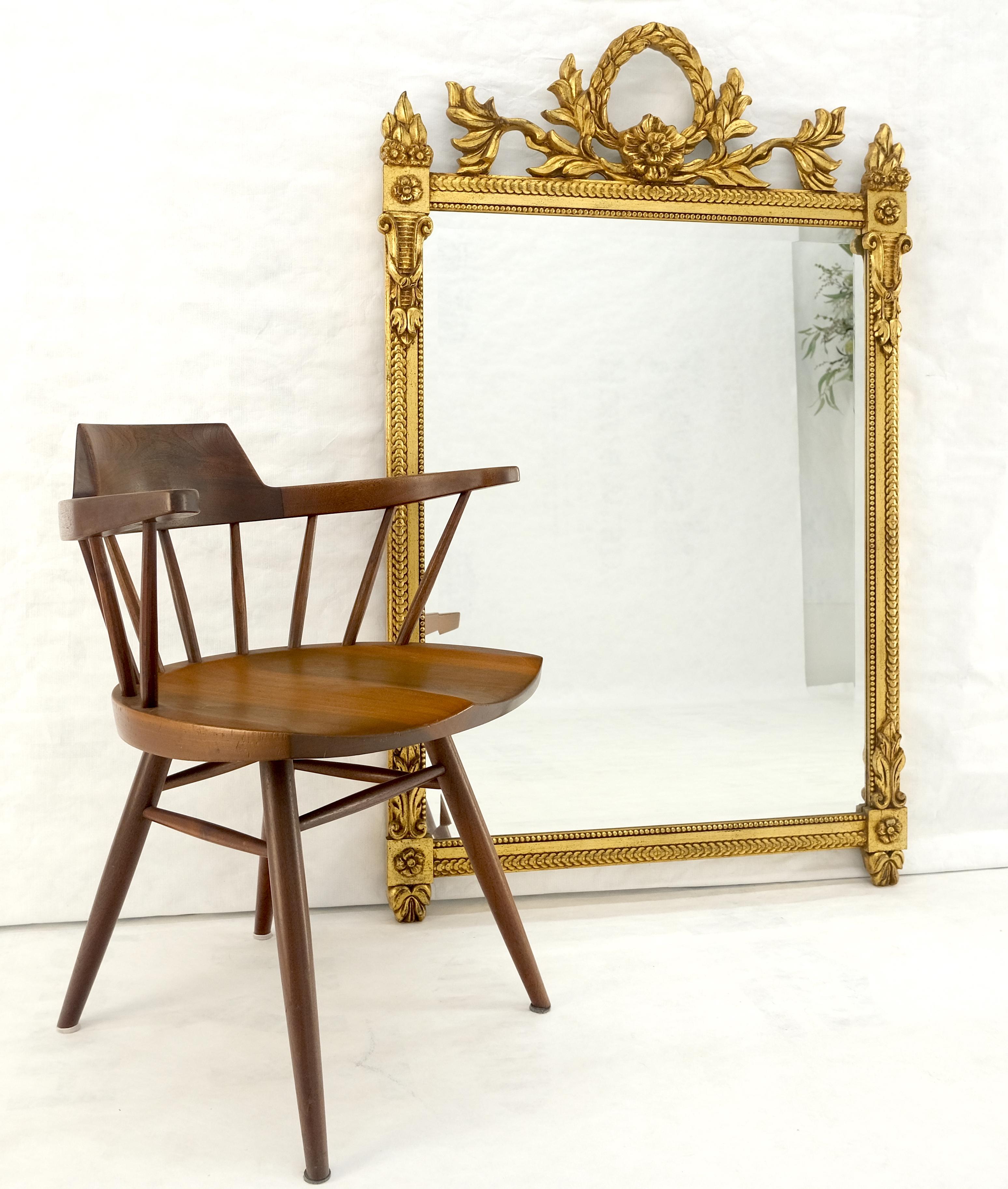 Italian Gilt Gesso Fine Gold Wall Mirror 53x38 Rectangle MINT! in vendita 2