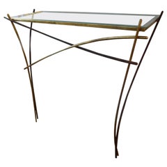 Metal Demi-lune Tables