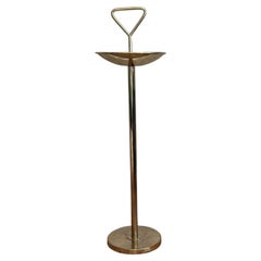 Italian gilt metal vide poche cendrier style of Paolo Buffa