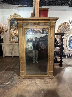 Italian Gilt Mirror From Rome