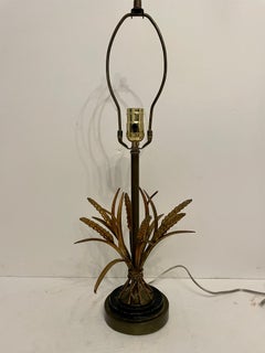 Italian Gilt Sheaf of Wheat Lamp