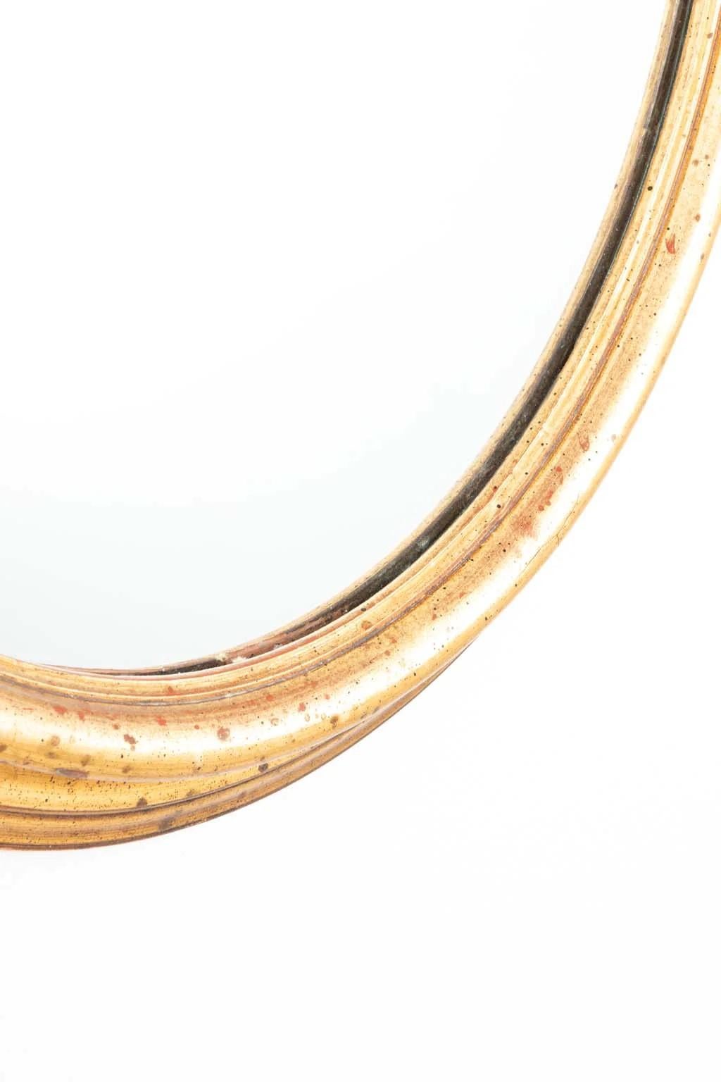 Italian Gilt Wood Mirror In Good Condition For Sale In New York, NY