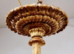 Italian Giltwood Chandelier