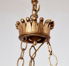 Italian Giltwood Chandelier