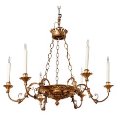 Italian Giltwood Chandelier