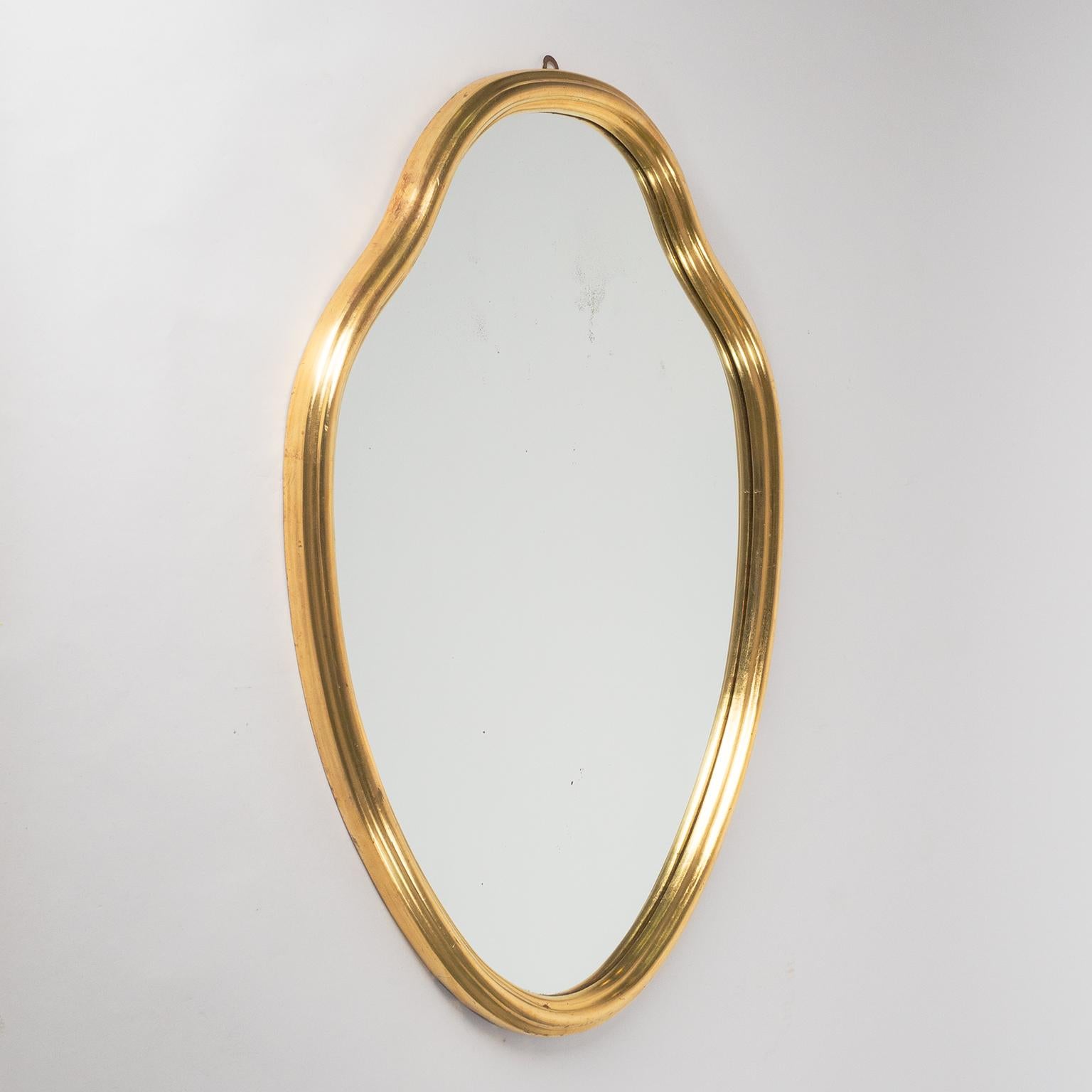 Italian Giltwood Mirror, 1940s 7