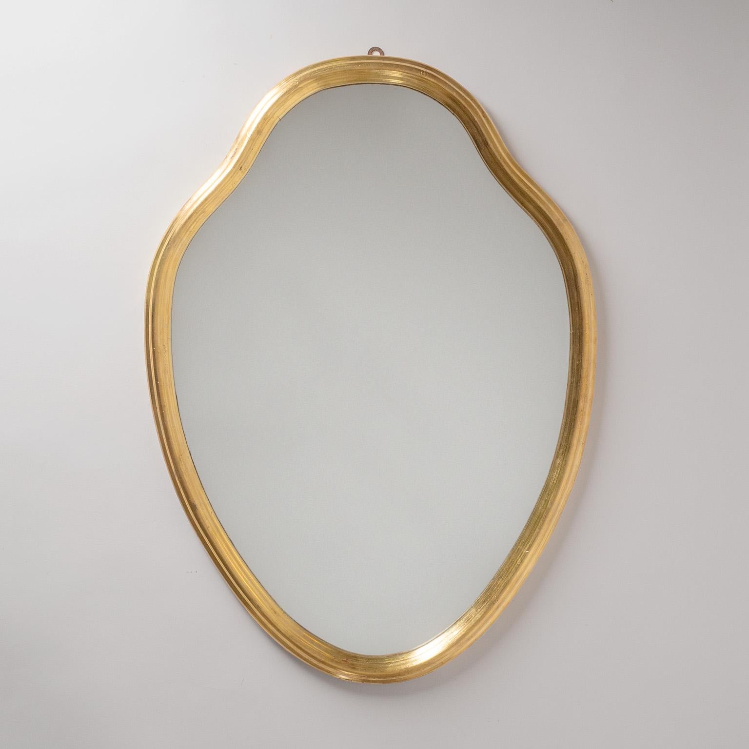 Italian Giltwood Mirror, 1940s In Good Condition In Vienna, AT