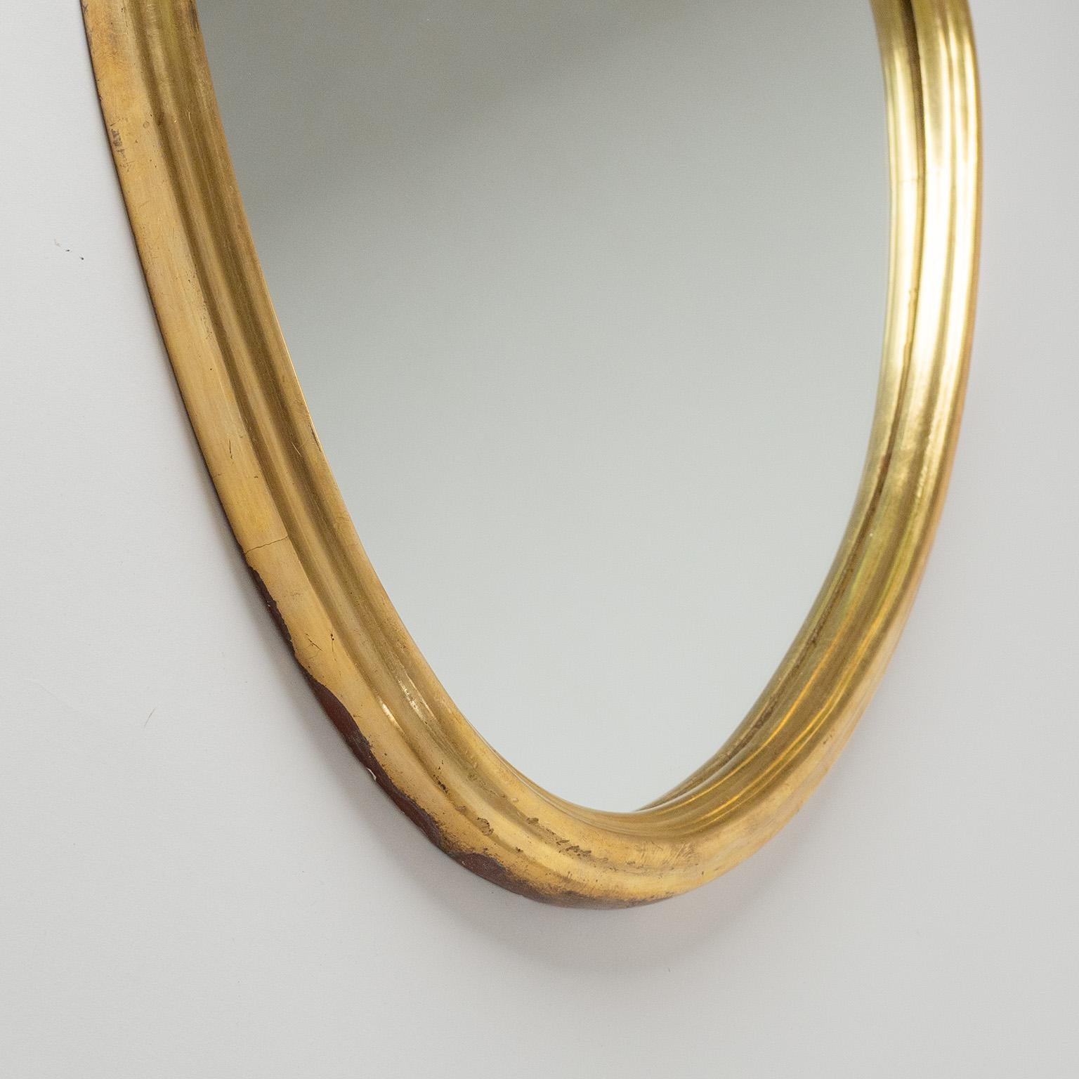 Italian Giltwood Mirror, 1940s 1