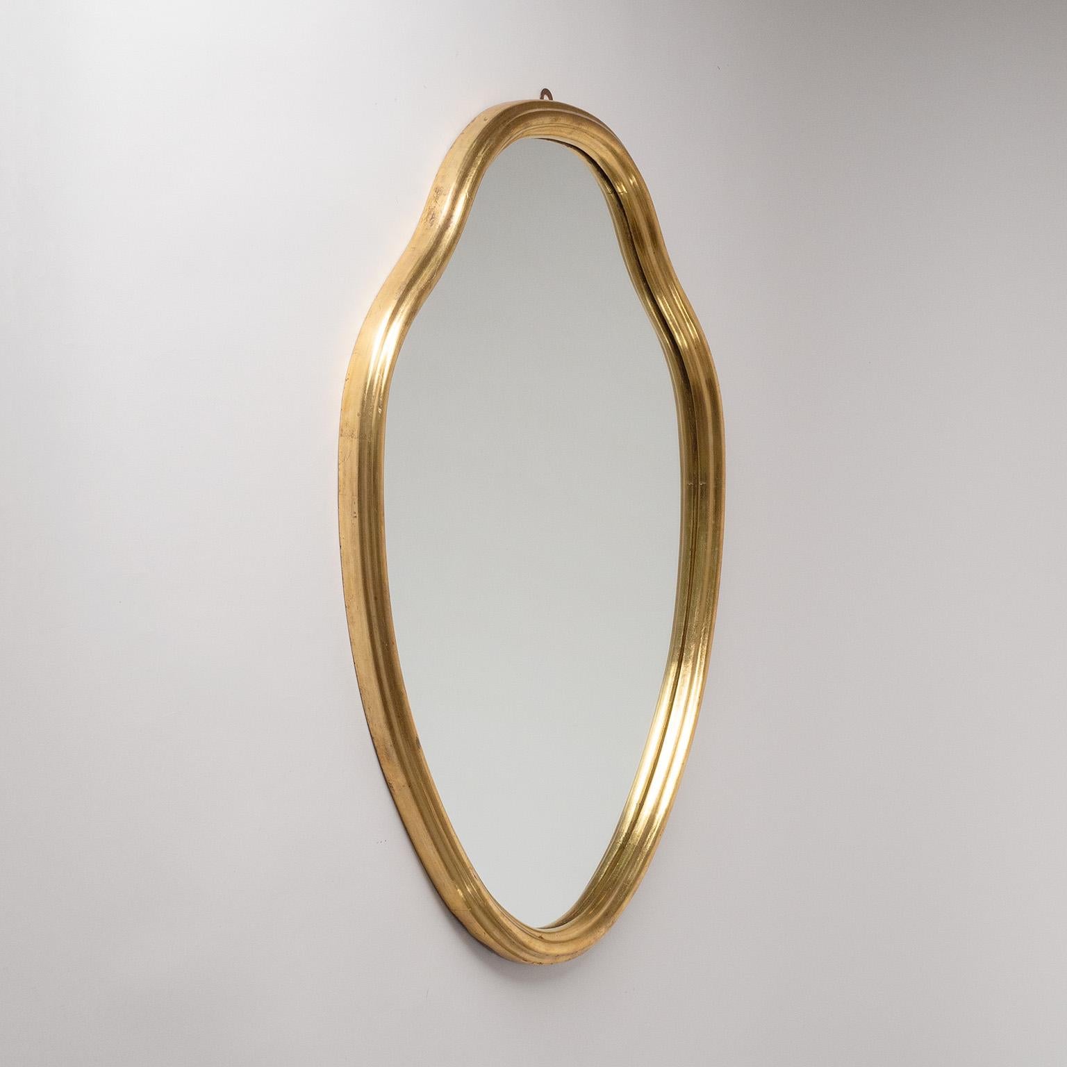 Italian Giltwood Mirror, 1940s 3