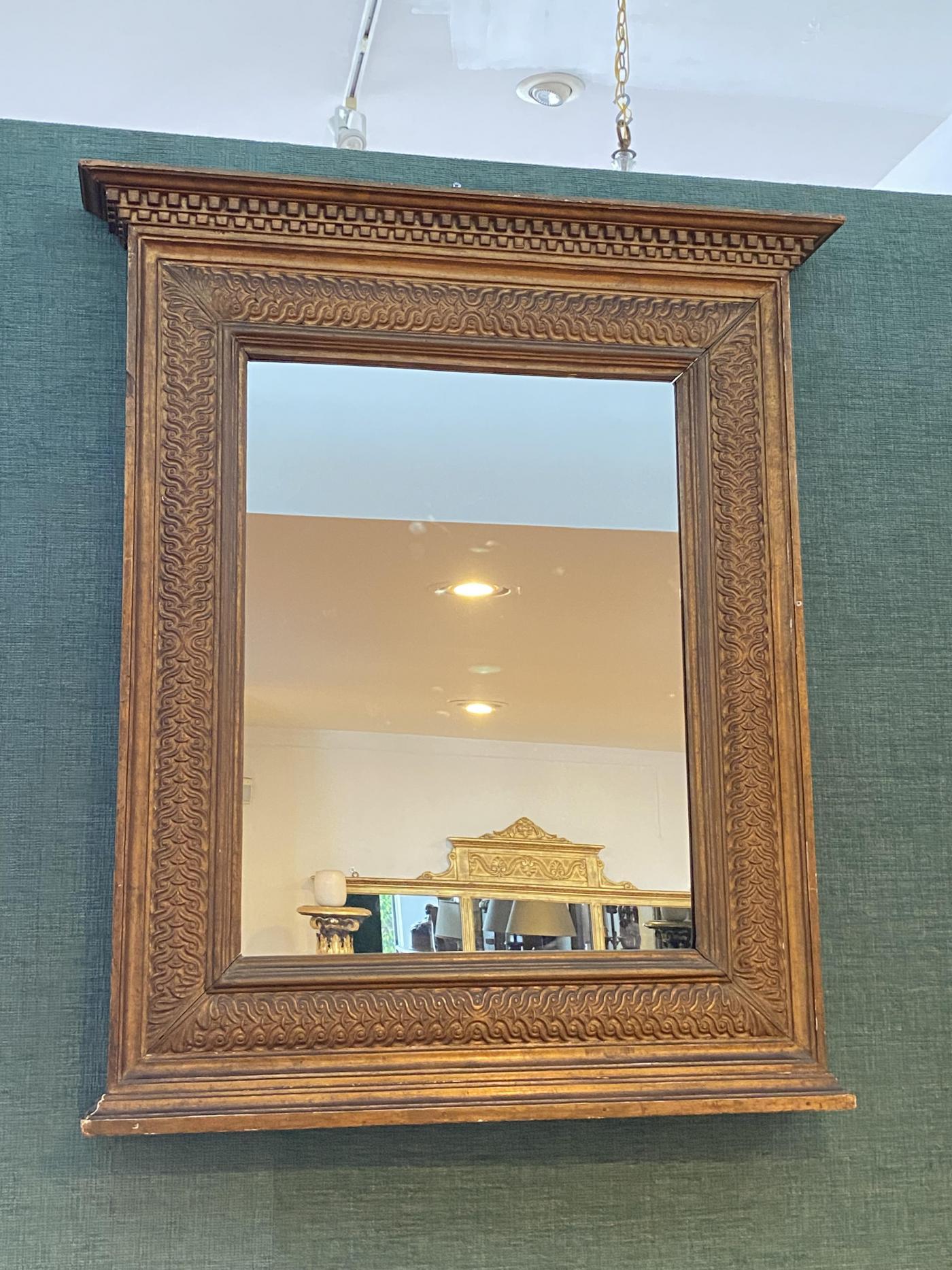 Italian Giltwood Mirror, circa 1850 2