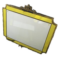 Italian Giltwood Wall Mirror, Rococo Style, Mid-20th Century, Italy