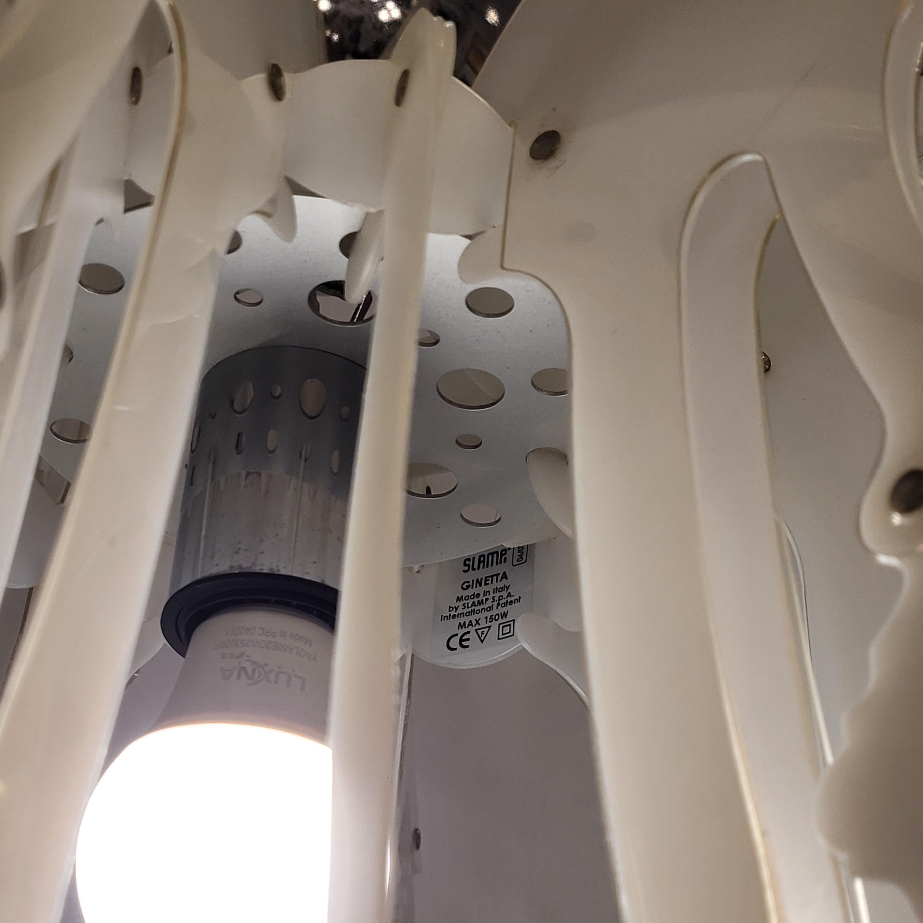 Italian Ginetta Lamp, Nigel Coates for Slamp, Lentiflex For Sale 1