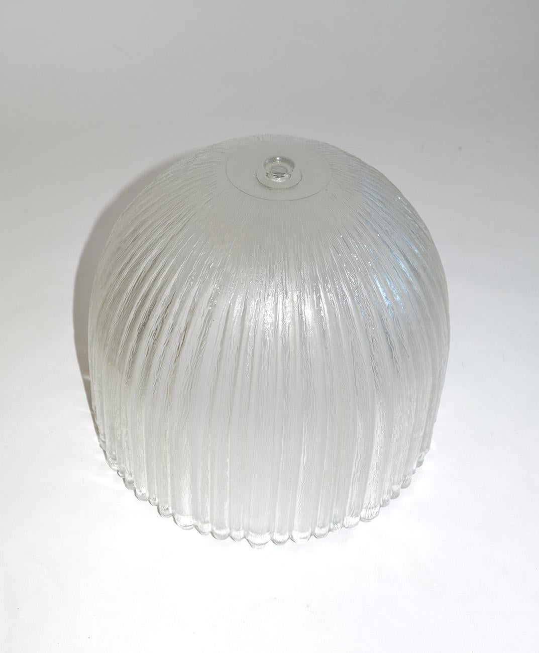 Italienische Tischlampe aus Glas und Messing Murano, 1960er Jahre im Angebot 4