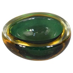 Italian Glass Ashtray, Murano, 1960s