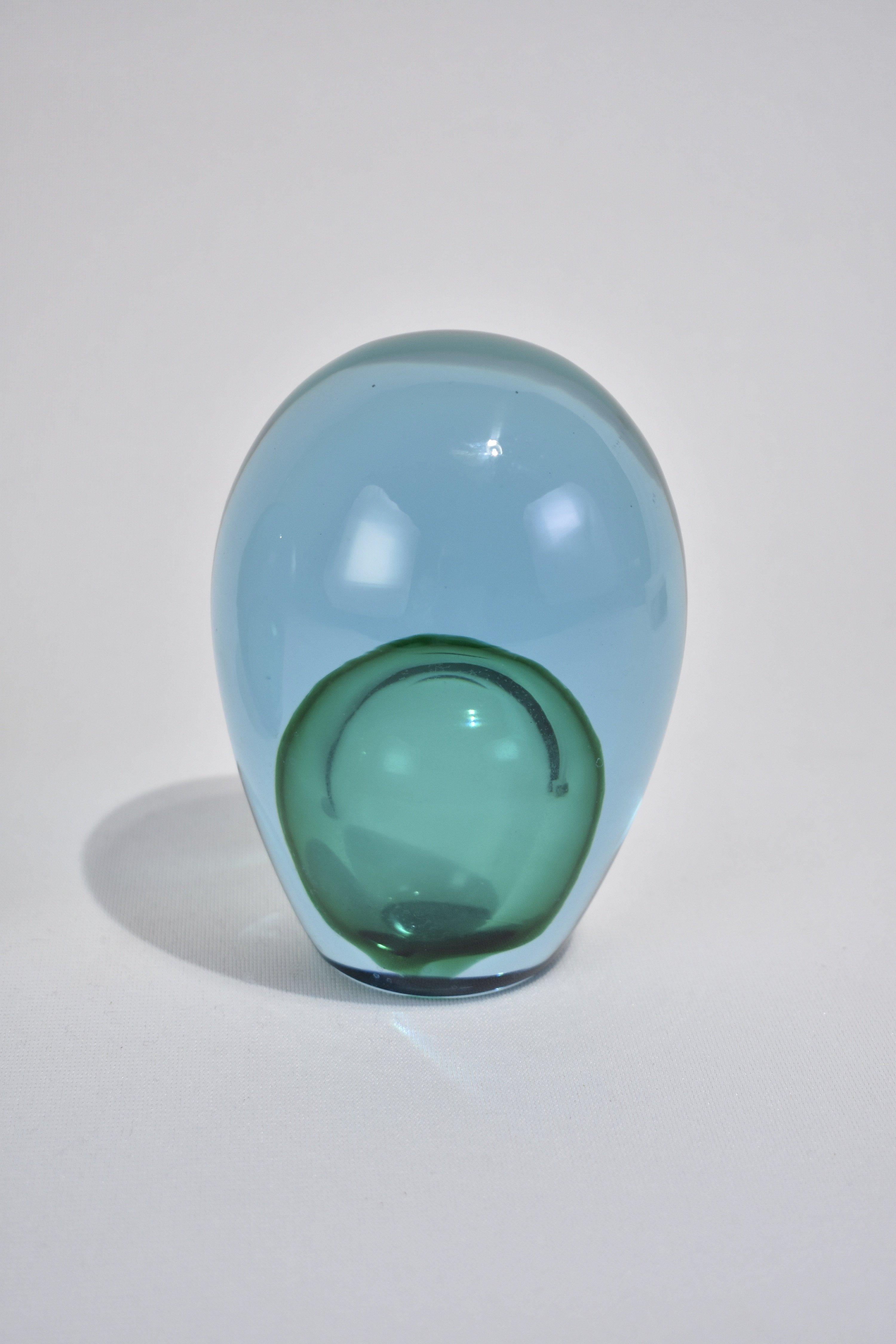 Mid-20th Century Italian Glass Bookends